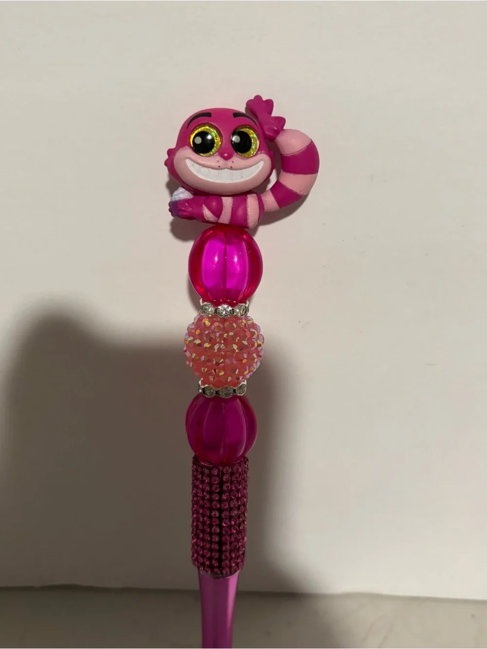 Handmade pen. New no tags Cheshire cat.